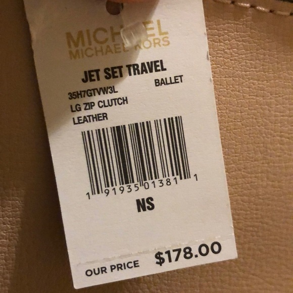 Michael kors jet set travel large studded wristlet - Picture 8 of 8